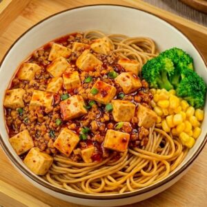 Sichuan Mapo Tofu Noodles