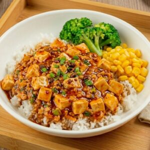 Sichuan Mapo Tofu Rice