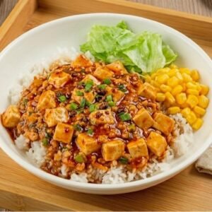 Sichuan Mapo Tofu Rice
