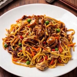 Chicken Chow Mein 鸡肉炒面