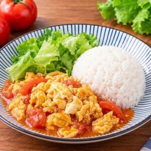 Tomato & Egg Rice Bowl 番茄鸡蛋盖饭